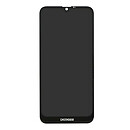 Дисплей (экран) Doogee Y8 Plus, с сенсорным стеклом, черный