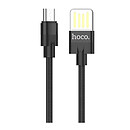 USB кабель Hoco U55 Outstanding, черный, microUSB, 1.0 м.