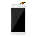 Дисплей (экран) Doogee HomTom HT37 / HomTom HT37 Pro, с сенсорным стеклом, белый