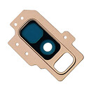 Стекло на камеру Samsung G965F Galaxy S9 Plus, золотой