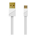 USB кабель Remax Plating RC-048m, белый, microUSB, 1.0 м.