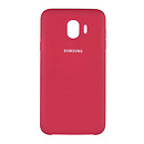 Чехол (накладка) Samsung A105 Galaxy A10, красный, Original Soft Case