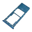 Держатель SIM карты Samsung A205 Galaxy A20 / A305 Galaxy A30 / A505 Galaxy A50 / A705 Galaxy A70, с разъемом на карту памяти, синий