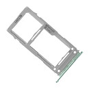 Держатель SIM карты Samsung G970 Galaxy S10e / G973 Galaxy S10 / G975 Galaxy S10 Plus, с разъемом на карту памяти, зеленый
