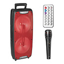 Портативная колонка Party BoomBox 2801, красный