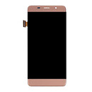 Дисплей (экран) Bravis S500 Diamond, Leagoo M5 Edge, с сенсорным стеклом, розовый