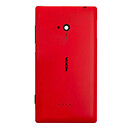 Задня кришка Nokia Lumia 720, high copy, червоний