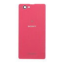 Задня кришка Sony D5503 Xperia Z1 Compact / Xperia Z1 mini, high quality, рожевий