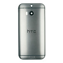 Задня кришка HTC One M8, high quality, сірий