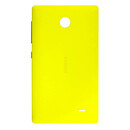 Задняя крышка Nokia X Dual Sim, high copy, желтый