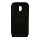 Чехол (накладка) Samsung J330F Galaxy J3 Duos, Polished Carbon, черный