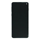 Дисплей (екран) Samsung G973 Galaxy S10, original (100%), з сенсорним склом, з рамкою, блакитний