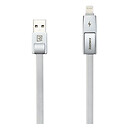 USB кабель Remax RC-042t Strive Apple iPad 10.5 / iPad 2017 / iPad 2018 / iPad 4 / iPad 9.7 / iPad 9.7 New 2018 / iPad AIR / iPad AIR 2019 / iPad Air 2 / iPad Air 3 / iPad Mini 2 Retina / iPad Mini 3 / iPad Mini 3 Retina / iPad PRO / iPad PRO 10.5 / iPad