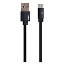 USB кабель Remax RC-094m Kerolla, microUSB, original, 2,0 м., чорний