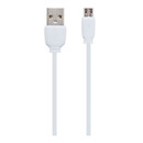 USB кабель Remax RC-134m Fast Charging, original, microUSB, белый