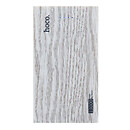 Портативная батарея (Power Bank) Hoco B36 Wooden mobile, серебряный, 13000 mAh