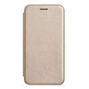 Чехол (книжка) Meizu 15, Book Cover Leather Gelius, золотой