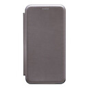 Чехол (книжка) Samsung A405 Galaxy A40, Book Cover Leather Gelius, серый
