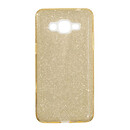 Чехол (накладка) Samsung G532 Galaxy J2 Prime, Twins, золотой