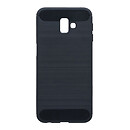 Чехол (накладка) Samsung J610 Galaxy J6 Plus, Polished Carbon, черный