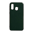 Чехол (накладка) Samsung A405 Galaxy A40, Original Glass TPU, зеленый