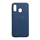 Чехол (накладка) Samsung A405 Galaxy A40, Carbon, синий
