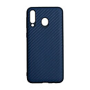 Чехол (накладка) Samsung A3051 Galaxy A40s / M305 Galaxy M30, Carbon, синий