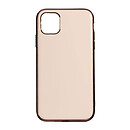 Чехол (накладка) Apple iPhone 11, Original Glass TPU, бежевый