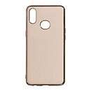 Чехол (накладка) Samsung A107 Galaxy A10s, Original Glass TPU, бежевый