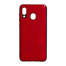Чехол (накладка) Samsung A205 Galaxy A20 / A305 Galaxy A30, Original Glass TPU, красный