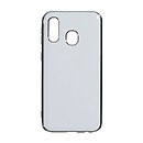 Чехол (накладка) Samsung A405 Galaxy A40, Original Glass TPU, белый