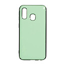 Чехол (накладка) Samsung A405 Galaxy A40, Original Glass TPU, зеленый
