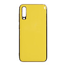 Чехол (накладка) Samsung A705 Galaxy A70, Original Glass TPU, желтый