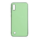Чехол (накладка) Samsung A105 Galaxy A10 / M105 Galaxy M10, Original Glass TPU, зеленый