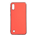 Чехол (накладка) Samsung A105 Galaxy A10 / M105 Galaxy M10, Original Glass TPU, розовый