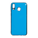 Чехол (накладка) Samsung M205 Galaxy M20, Original Glass TPU, голубой
