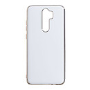 Чехол (накладка) Xiaomi Redmi Note 8 Pro, Original Glass TPU, белый
