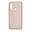 Чехол (накладка) Xiaomi Redmi Note 8, Original Glass TPU, бежевый