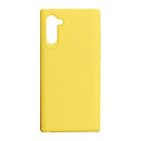 Чехол (накладка) Samsung N970 Galaxy Note 10, TPU Matt, желтый