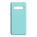 Чехол (накладка) Samsung G973 Galaxy S10, TPU Matt, бирюзовый