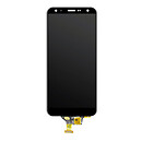 Дисплей (екран) LG X420 K40 Dual SIM, з сенсорним склом, чорний