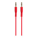 AUX кабель Borofone BL1, 1.0 м., 3.5 мм., красный
