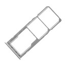 Держатель SIM карты Samsung A205 Galaxy A20 / A305 Galaxy A30 / A505 Galaxy A50 / A705 Galaxy A70, с разъемом на карту памяти, белый
