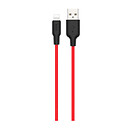 USB кабель Hoco X21 Silicone Apple iPad 4 / iPad AIR / iPad Air 2 / iPad Mini 2 Retina / iPad Mini 3 Retina / iPad mini / iPhone 5 / iPhone 5C / iPhone 5S / iPhone 6 / iPhone 6 Plus / iPhone 6S / iPhone 6S Plus / iPhone 7 / iPhone 7 Plus / iPhone 8 /