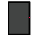 Дисплей (экран) Lenovo X104L Tab E10, с сенсорным стеклом, черный