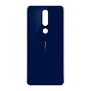 Задняя крышка Nokia 5.1 Plus / X5 2018, high copy, синий