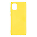 Чехол (накладка) Samsung A315 Galaxy A31, Original Silicon Case, желтый