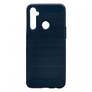 Чехол (накладка) OPPO Realme 5 / Realme 6i, Polished Carbon, синий