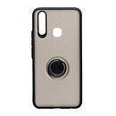 Чехол (накладка) Vivo Y11 / Y15 / Y17, Totu Ring Magnetic, черный