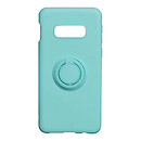 Чехол (накладка) Samsung G970 Galaxy S10e, Ring Color, бирюзовый